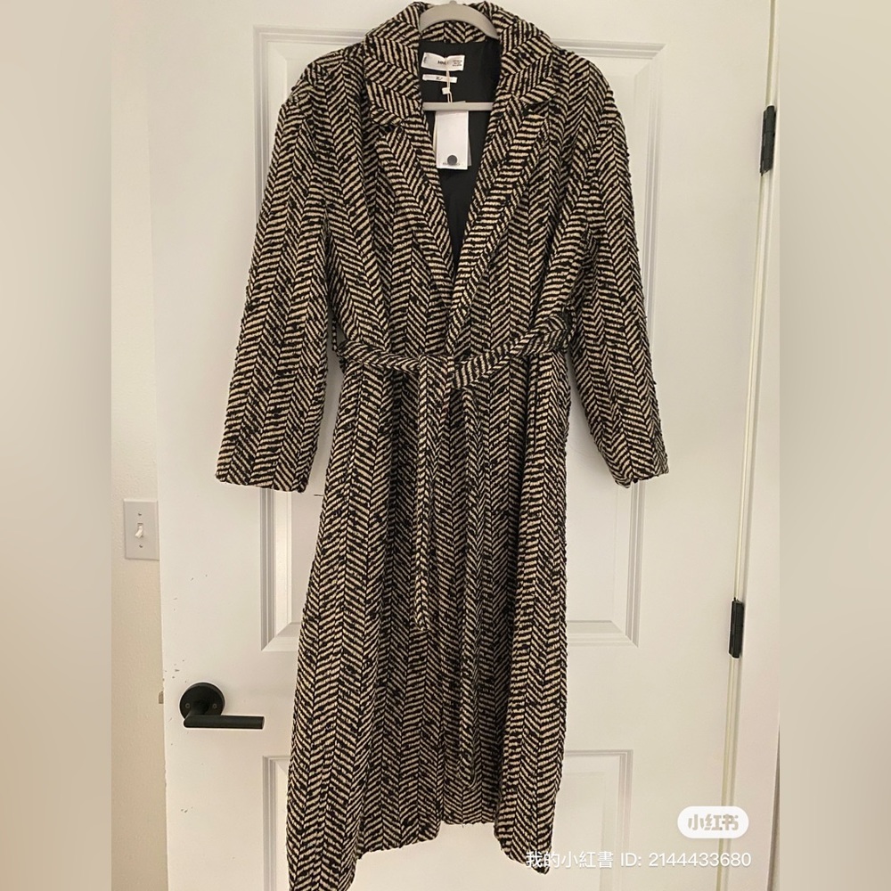 MANGO Women's Wool Blend Coats & Jackets Size XS